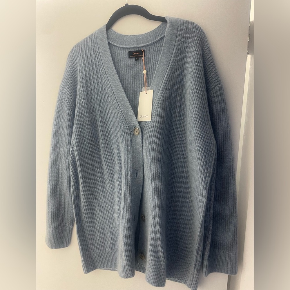 Quince Mongolian Cashmere oversized cardigan